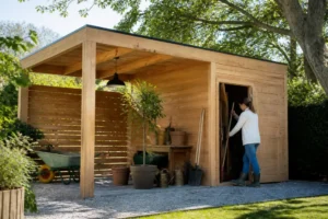 Abri de jardin avec auvent : comment faire le bon choix ?