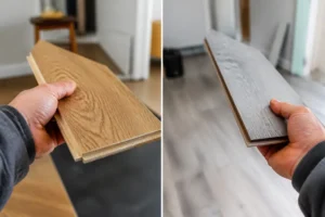 Quelle différence entre lame de parquet bois et stratifié ?